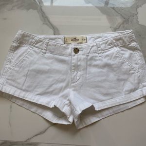 Hollister White Shorts